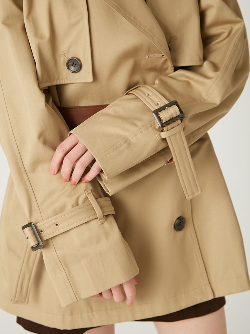 alude osaka レザートレンチコート JOSE MOON トレンチコート コート