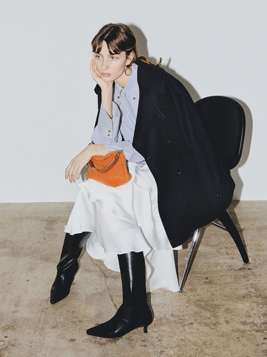 【美品】ウールリバーミドルコート 新作！ウールリバーミドルコート | FRAY I.D | ショップブログ | 渋谷