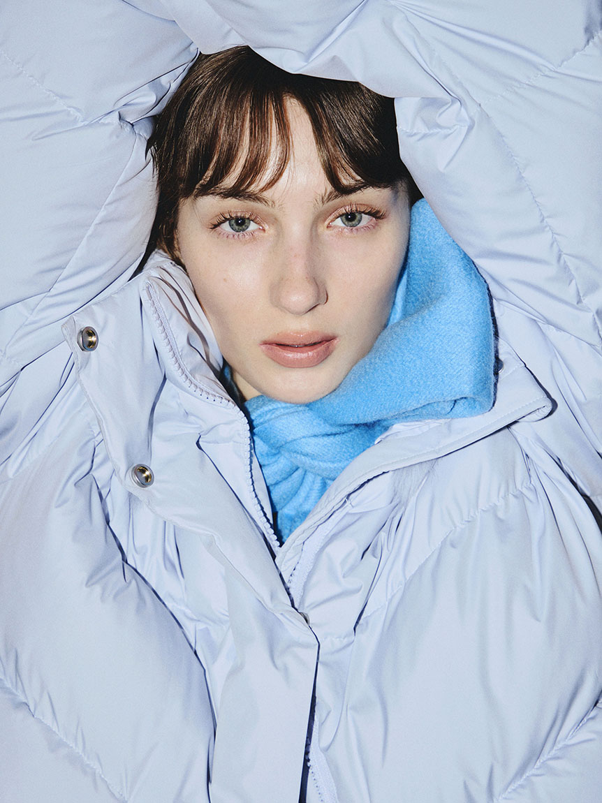 フードファーショートダウンコート(ダウン)｜アウター｜FRAY I.D