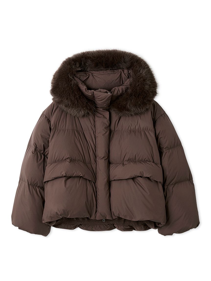 フードファーショートダウンコート(ダウン)｜アウター｜FRAY I.D