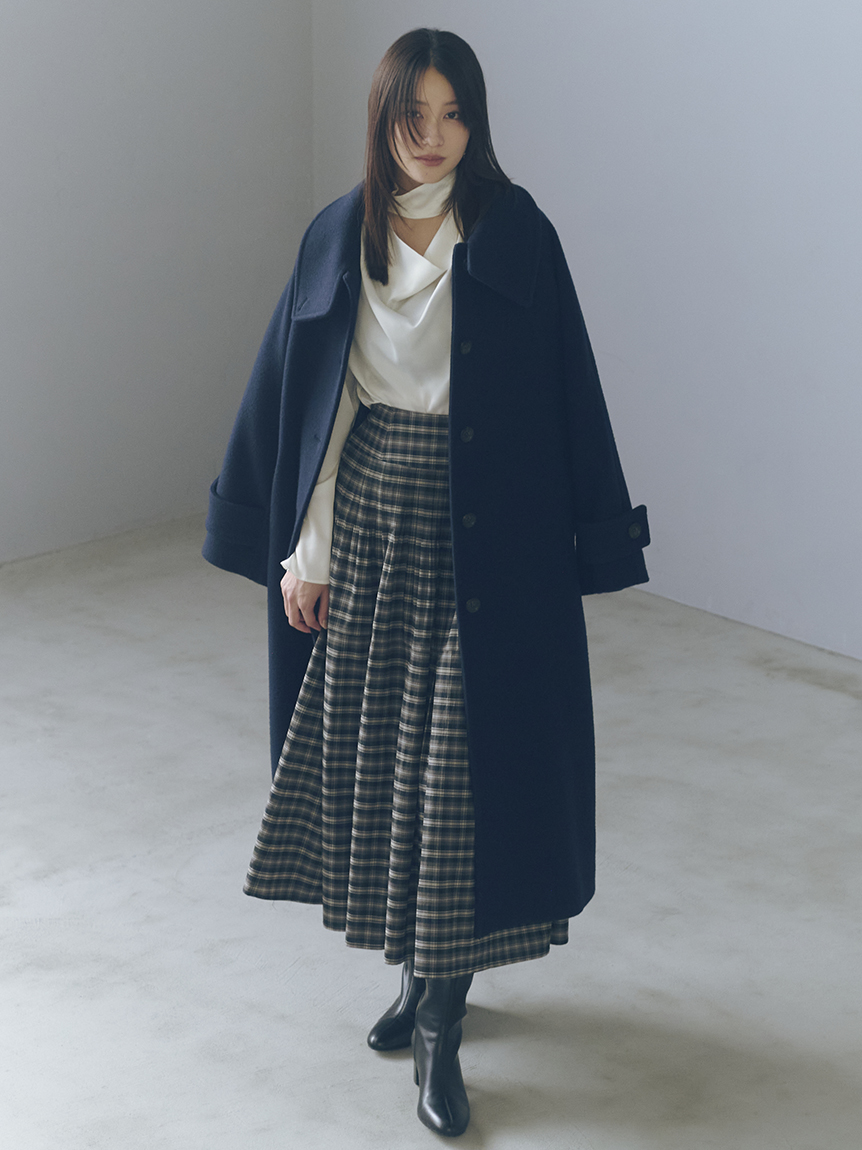 FRAY I.D フレイアイディー バルマカンロングコート MOC size0 バルマカンロングコート(ダッフルコート)｜アウター｜FRAY I.D