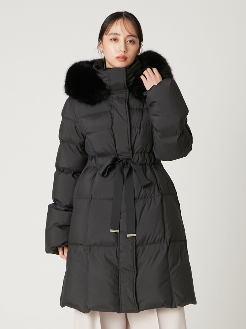 フードファーロングダウンコート(ダウン)｜アウター｜FRAY I.D