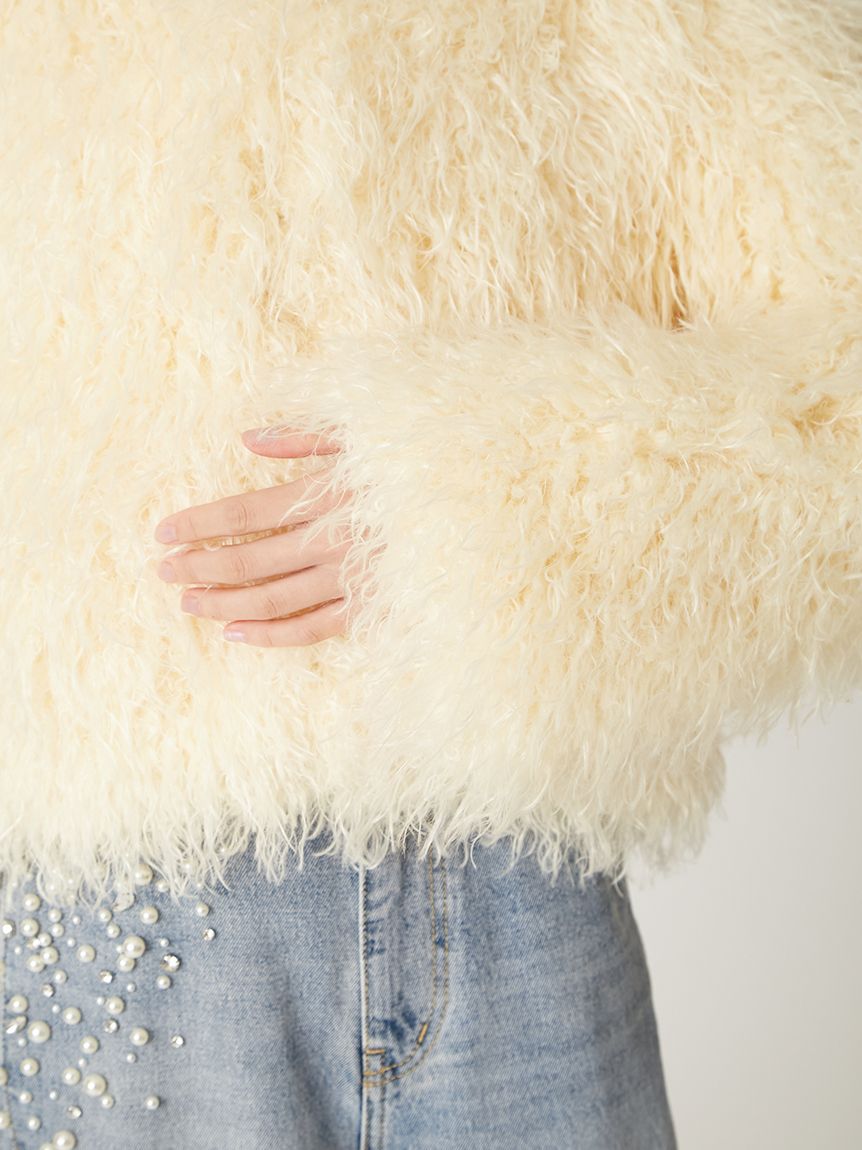 ECOPELショートファーコート(ブルゾン)｜アウター｜FRAY I.D