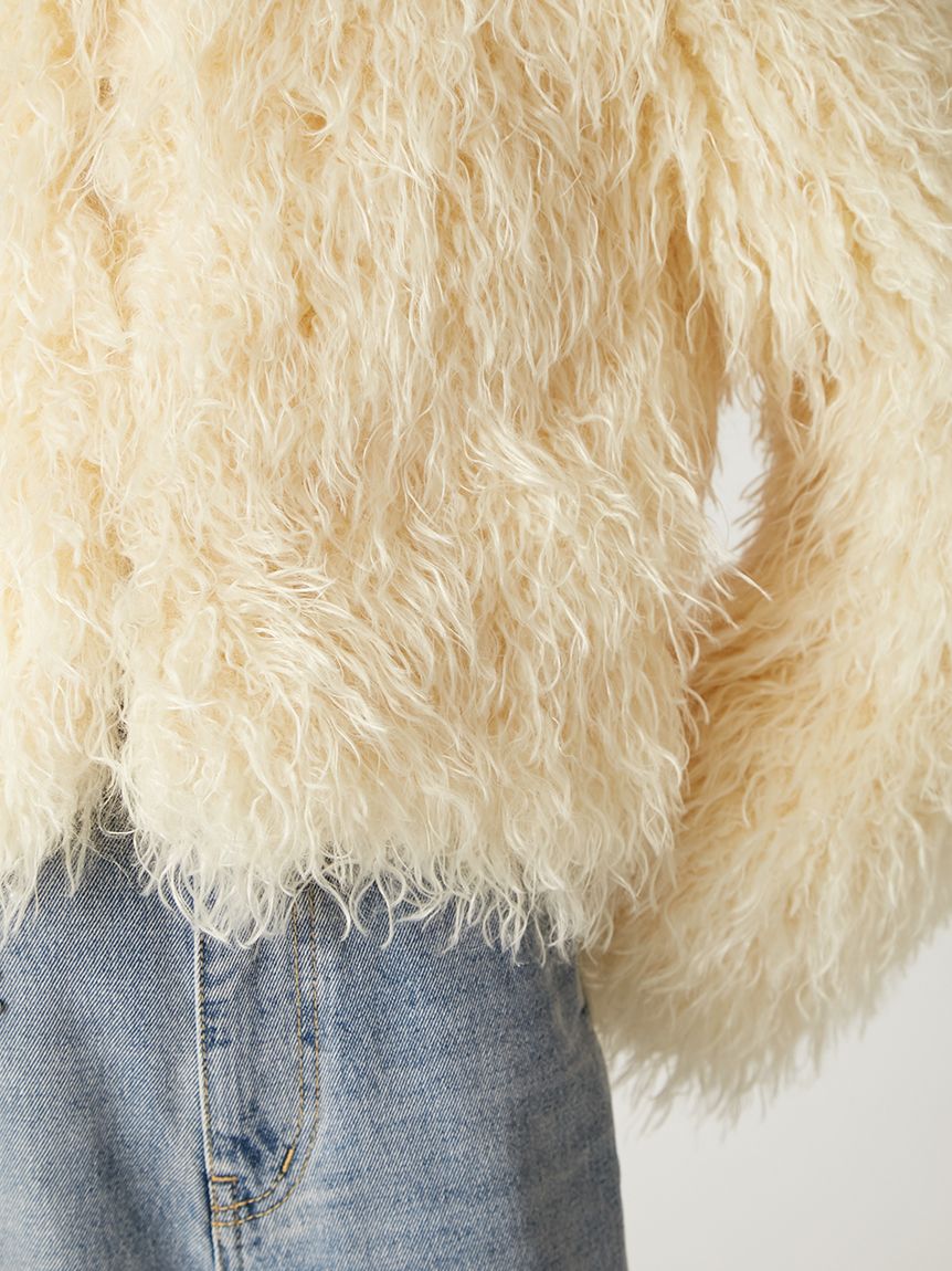 FRAY I.D Ecopelショートコート size1 ファーコート ECOPELショートファーコート(ブルゾン)｜アウター｜FRAY I.D