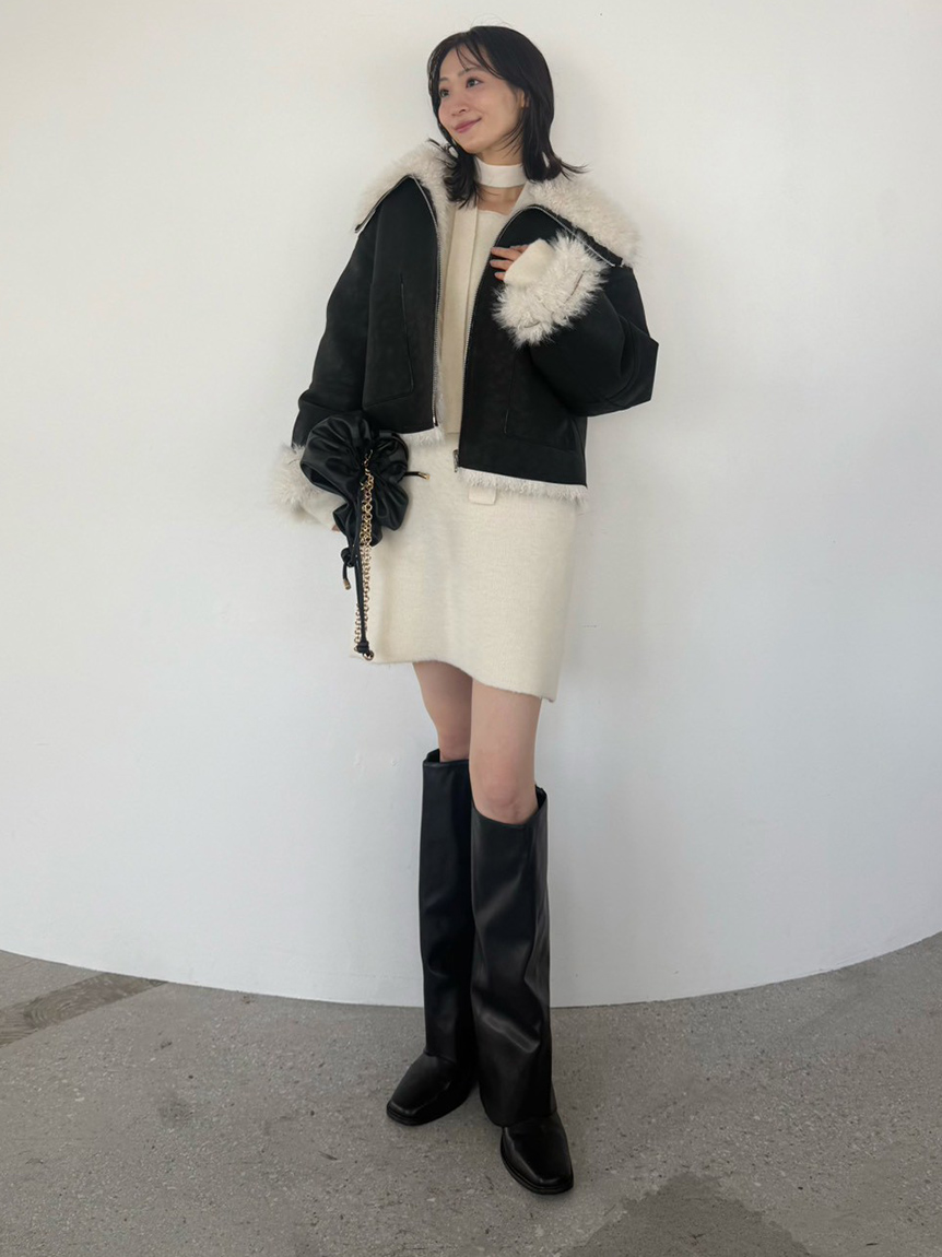 ボンディングリバーシブルショートジャケット(ジャケット)｜アウター