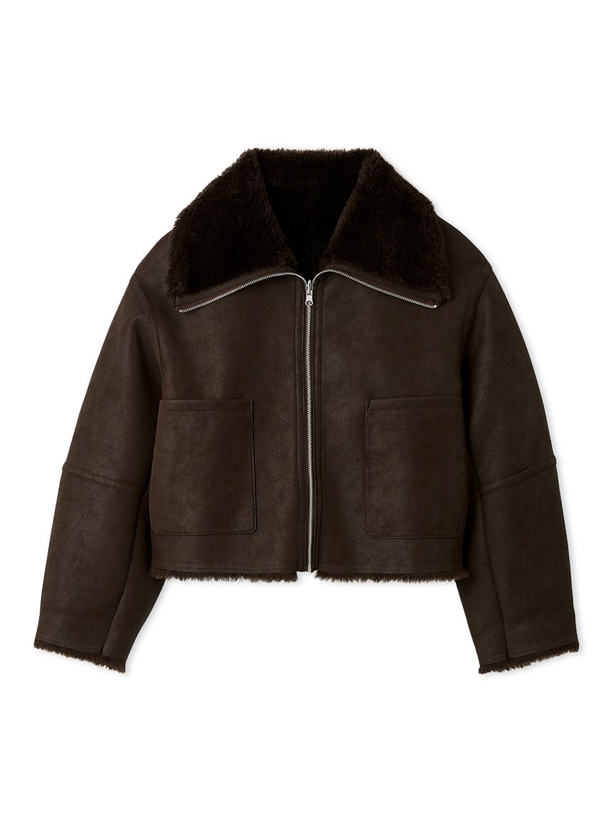 ボンディングリバーシブルショートジャケット(ジャケット)｜アウター