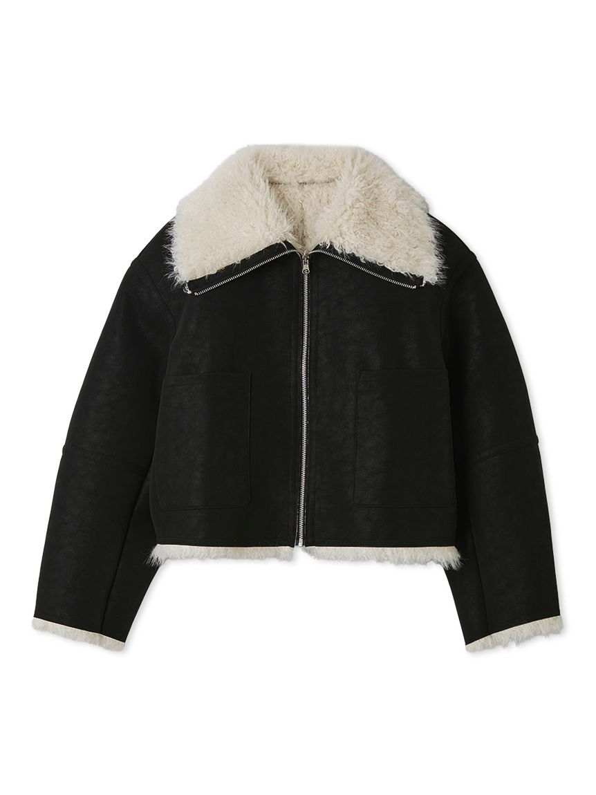 フレイアイディー ボンディングリバーシブルショートジャケット FRAY I.D｜ボンディングリバーシブルショートジャケット | Rakuten