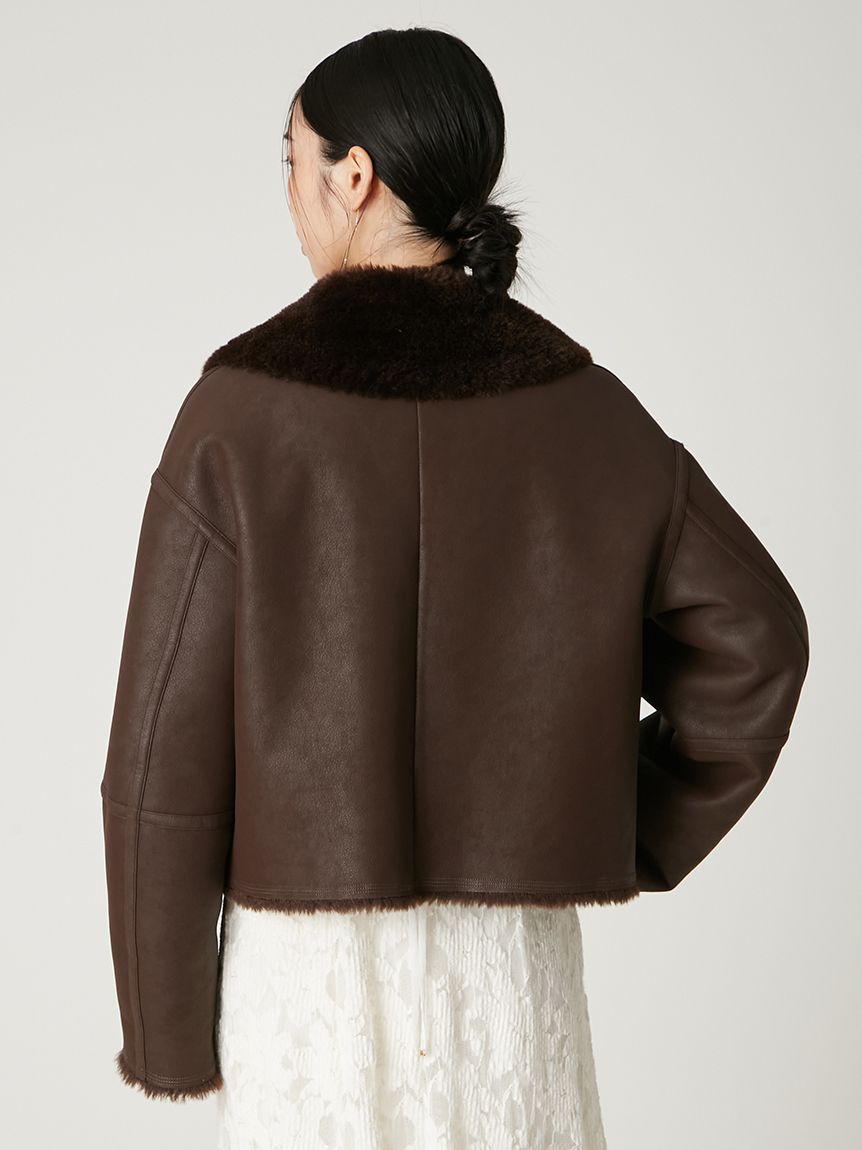 ボンディングリバーシブルショートジャケット(ジャケット)｜アウター