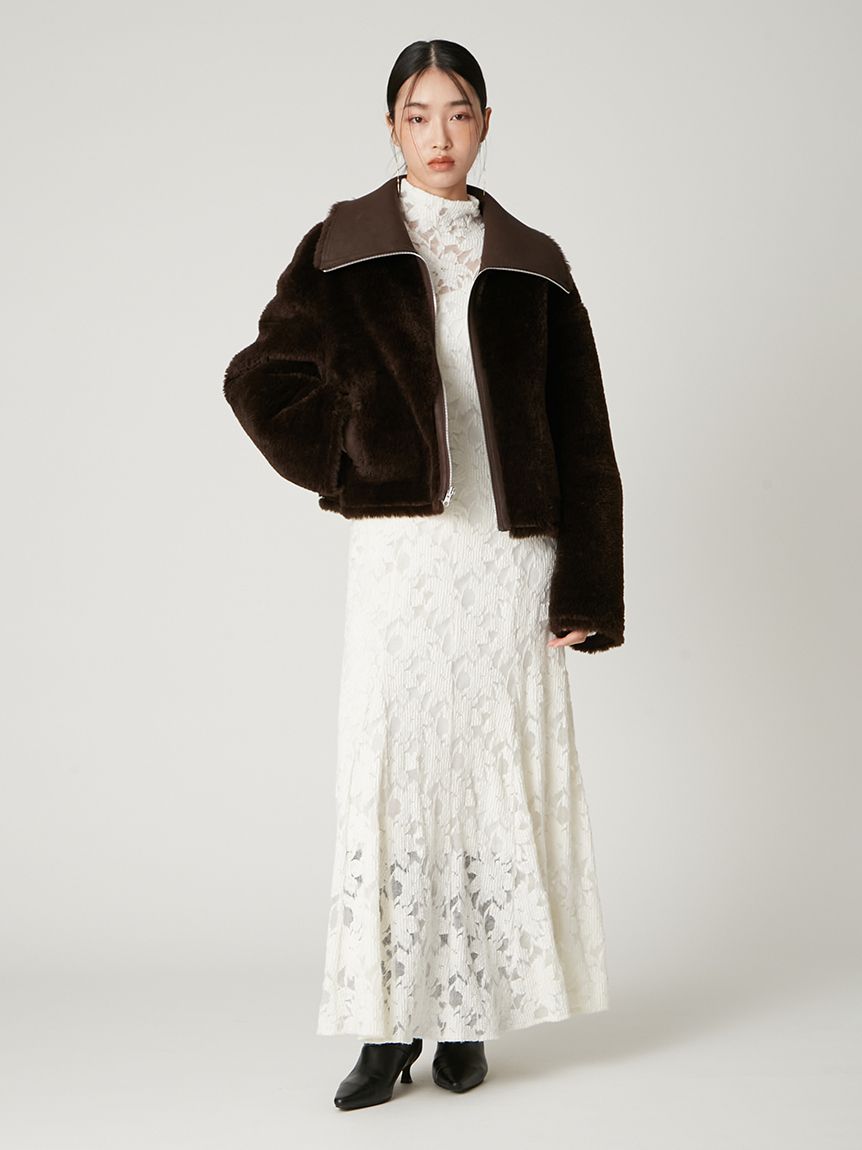 ボンディングリバーシブルショートジャケット(ジャケット)｜アウター