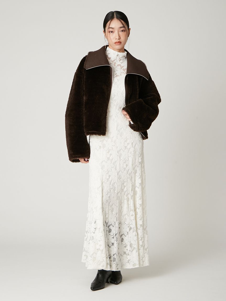 ボンディングリバーシブルショートジャケット(ジャケット)｜アウター