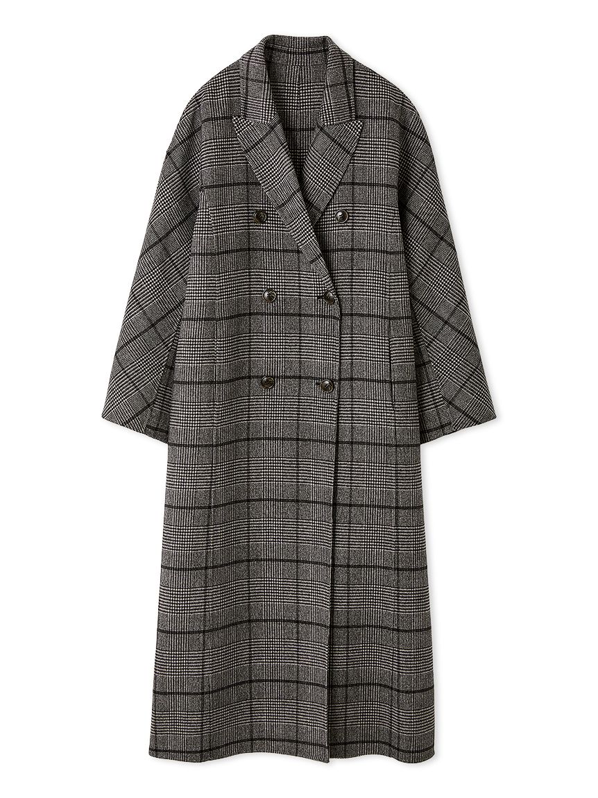 フレイアイディー　ウールリバーダブルブレストチェスターコート FRAY I.D（フレイ・アイディー） (12%OFF) ウールリバーダブル