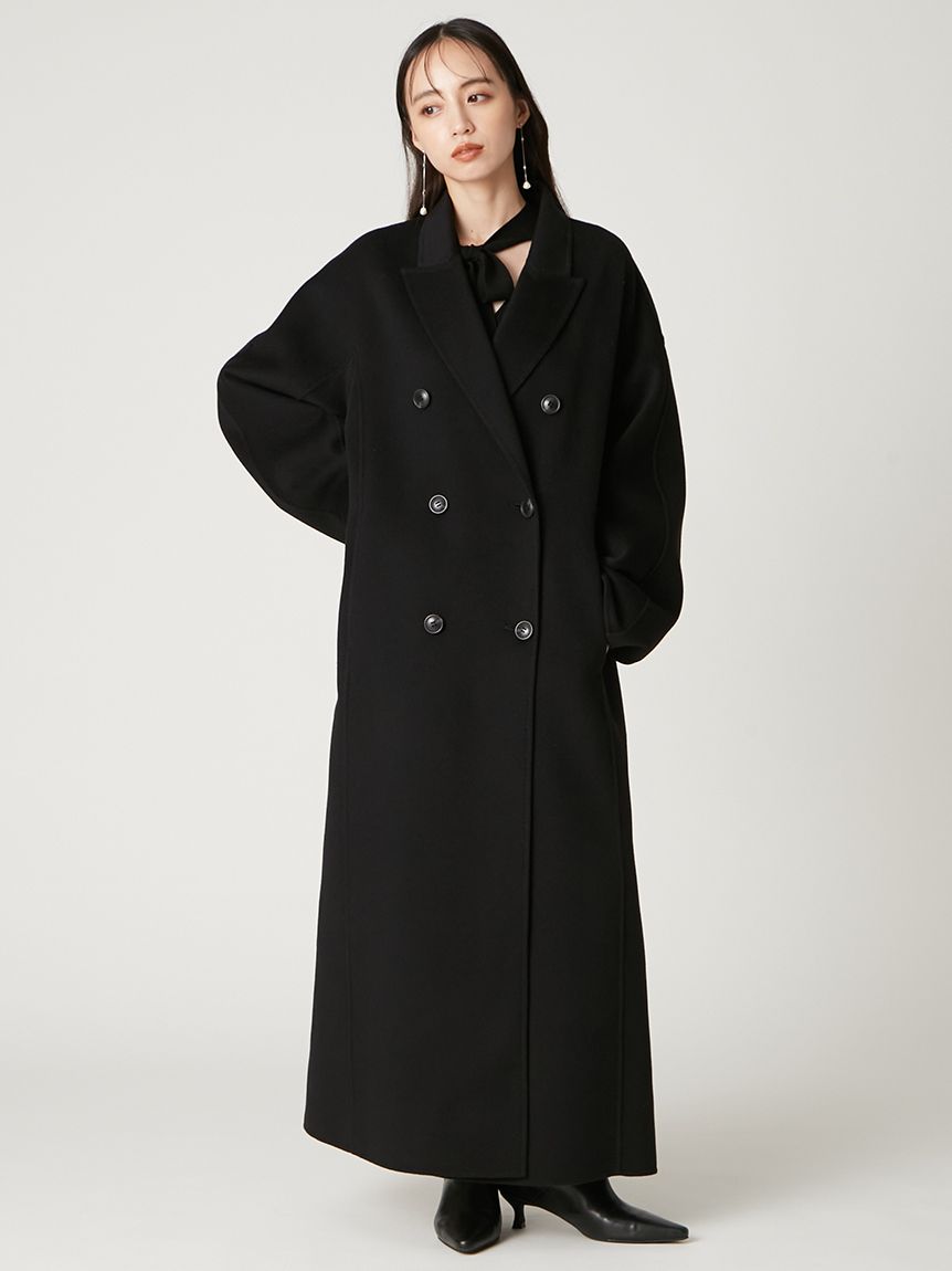 ウールリバーダブルブレストチェスターコート(チェスターコート