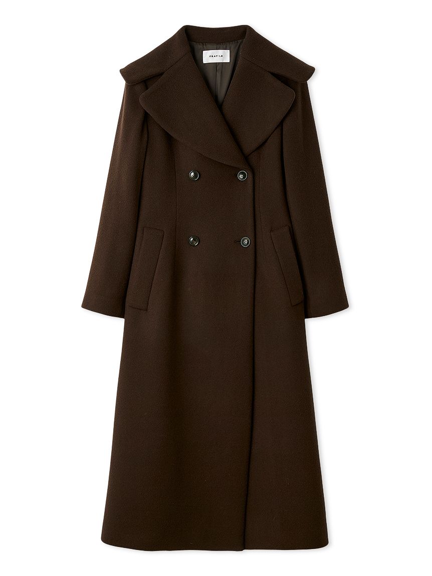 FRAY ID ウールコート ビッグカラーウールコート(ダッフルコート)｜アウター｜FRAY I.D