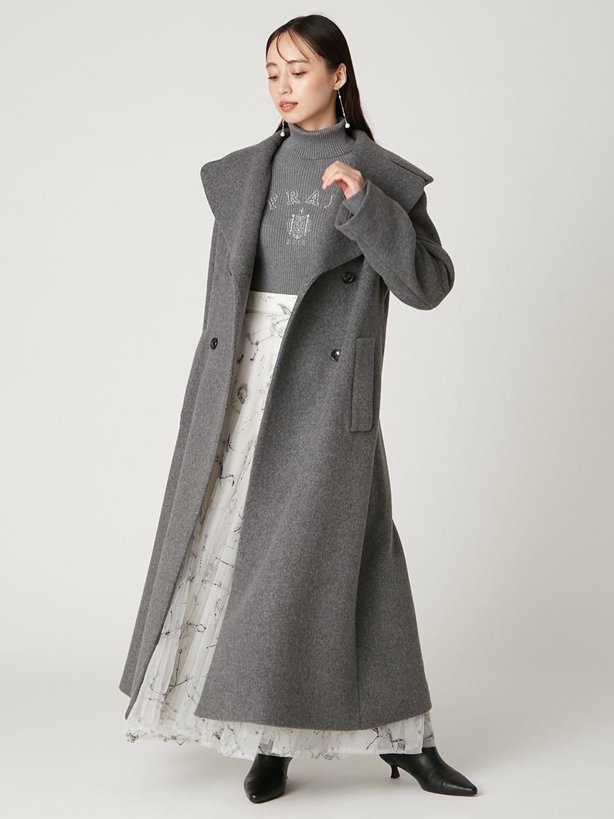 EVERYDAY I LIKE. グレーラップコート EVERYDAY I LIKE. グレーラップコート EVERYDAY I LIKE. NEW