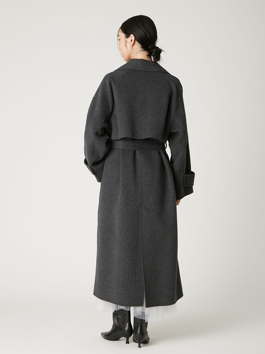 ベルテッドガウンロングコート(ロングコート)｜アウター｜FRAY I.D