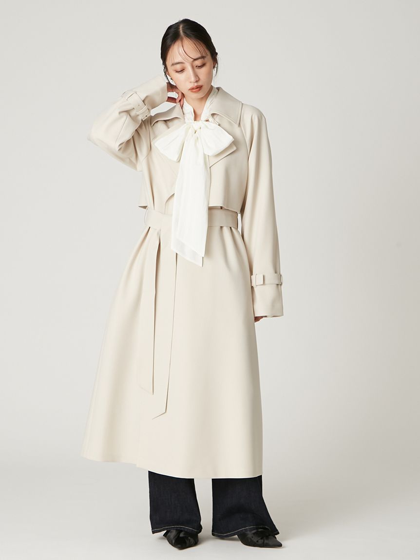 ラップトレンチコート(トレンチコート)｜アウター｜FRAY I.D（フレイ