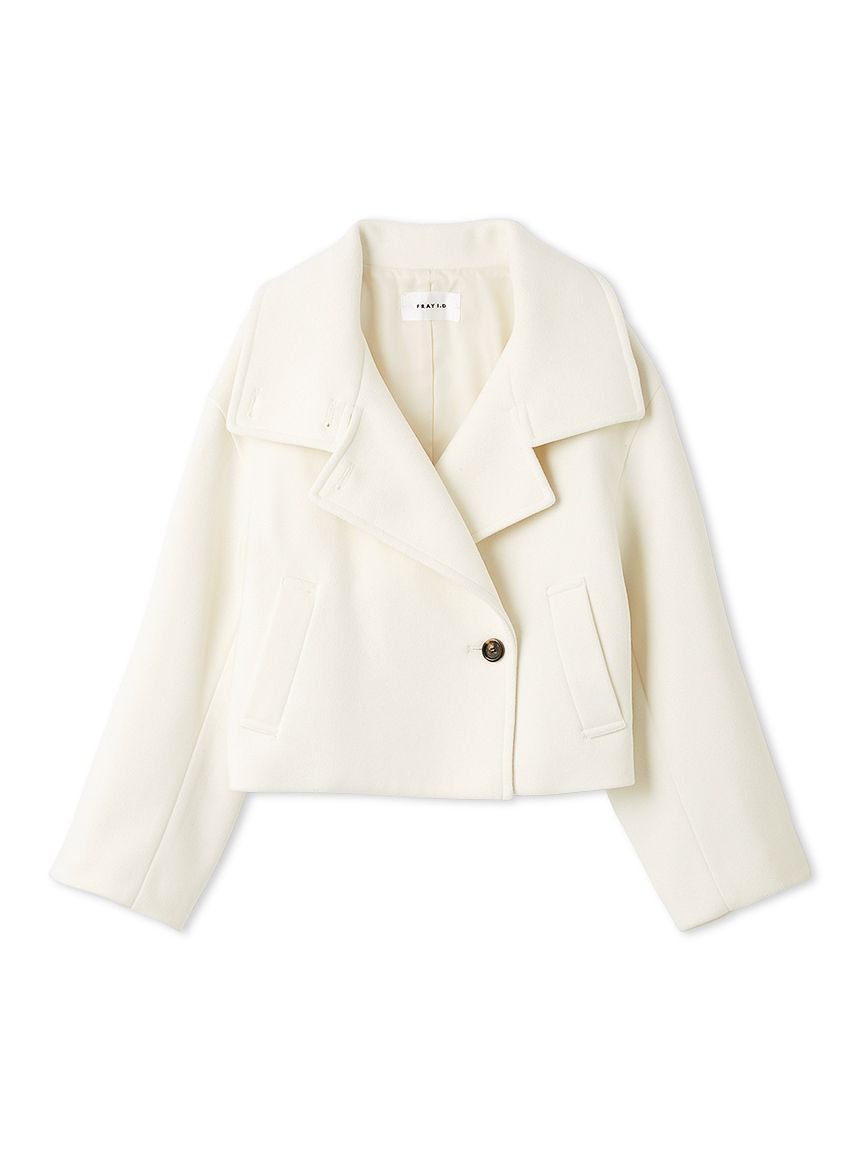 スタンドカラーショートコート(ショートコート)｜アウター｜FRAY I.D