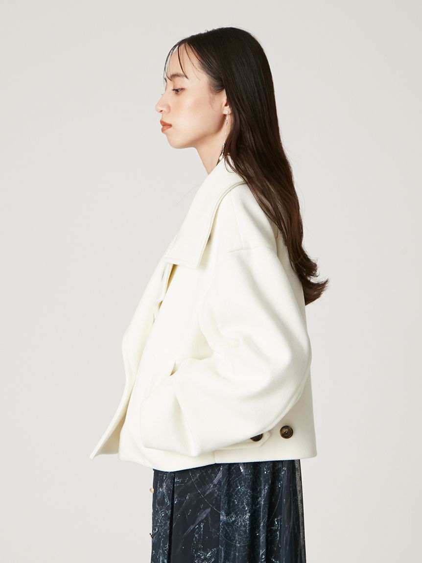 スタンドカラーショートコート(ショートコート)｜アウター｜FRAY I.D