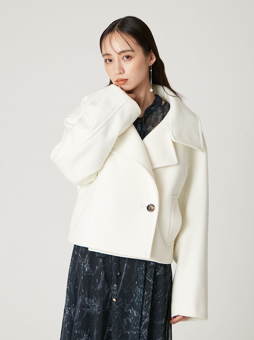 スタンドカラーショートコート(ショートコート)｜アウター｜FRAY I.D