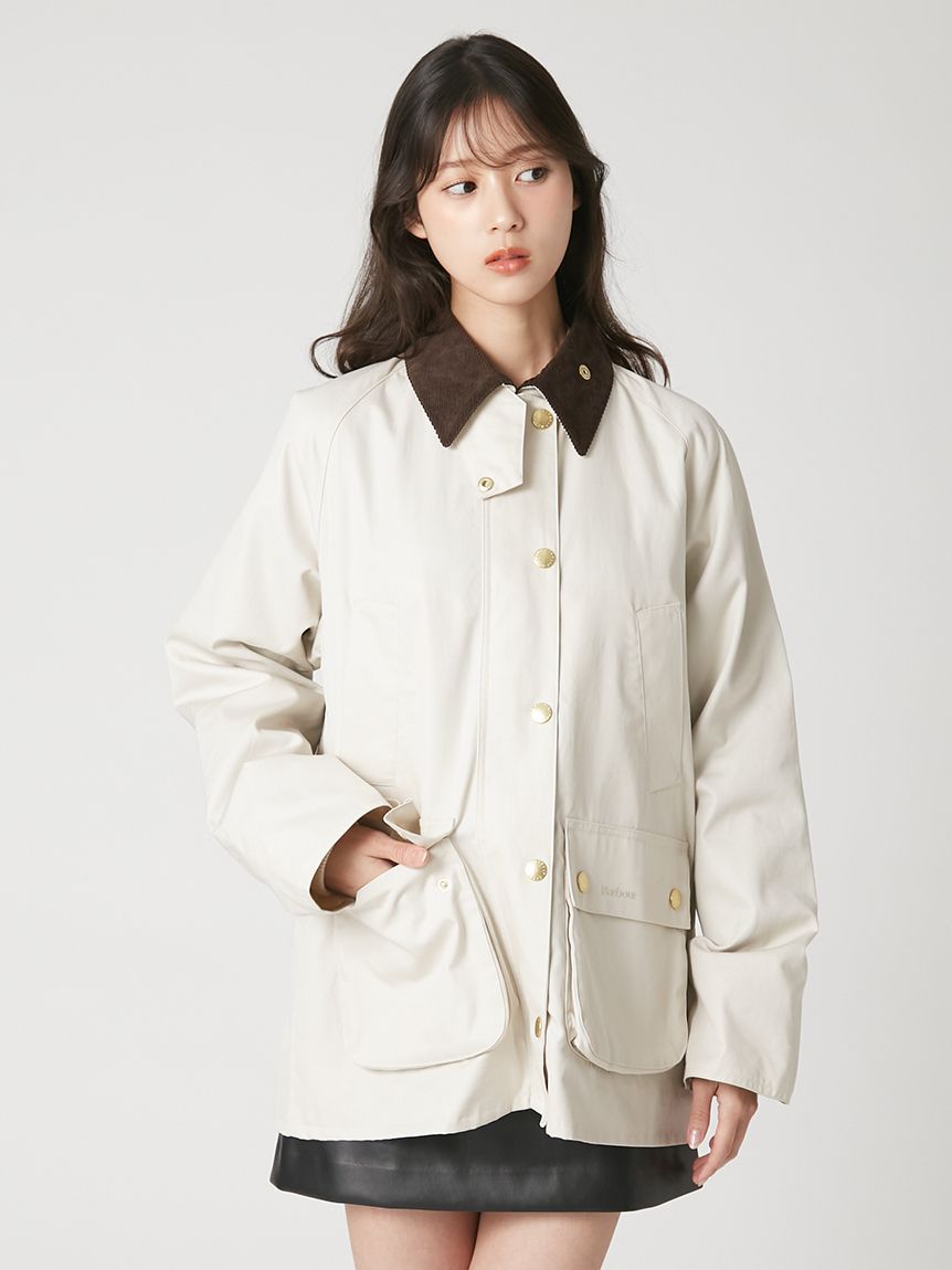 【最終値下げ】【美品】FRAY I.D別注Barbourミドルレングスジャケット 撥水】【Barbour】ミドルレングスジャケット(その他アウター)｜OUTER