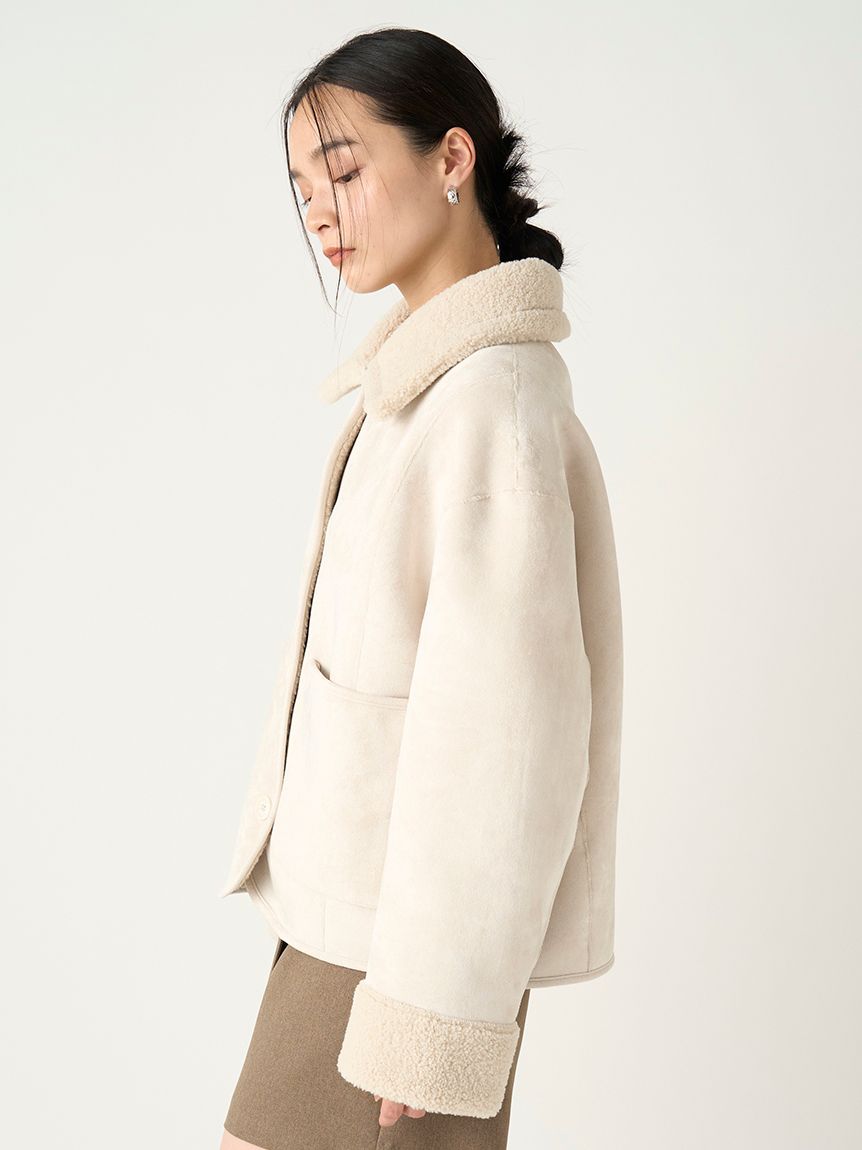 FRAY I D フレイアイディーリバーシブルボンディングジャケット