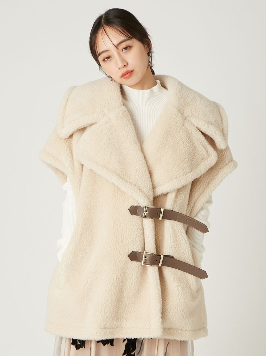 ECOPELボアポンチョ(ポンチョ)｜アウター｜FRAY I.D（フレイ