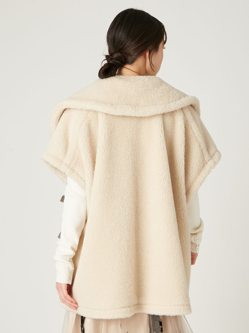 ECOPELボアポンチョ(ポンチョ)｜アウター｜FRAY I.D（フレイ