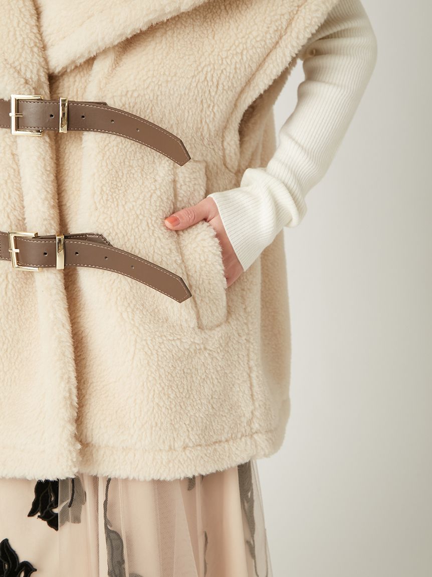 ECOPELボアポンチョ(ポンチョ)｜アウター｜FRAY I.D（フレイ