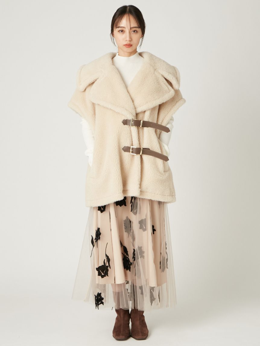 ECOPELボアポンチョ(ポンチョ)｜アウター｜FRAY I.D（フレイ