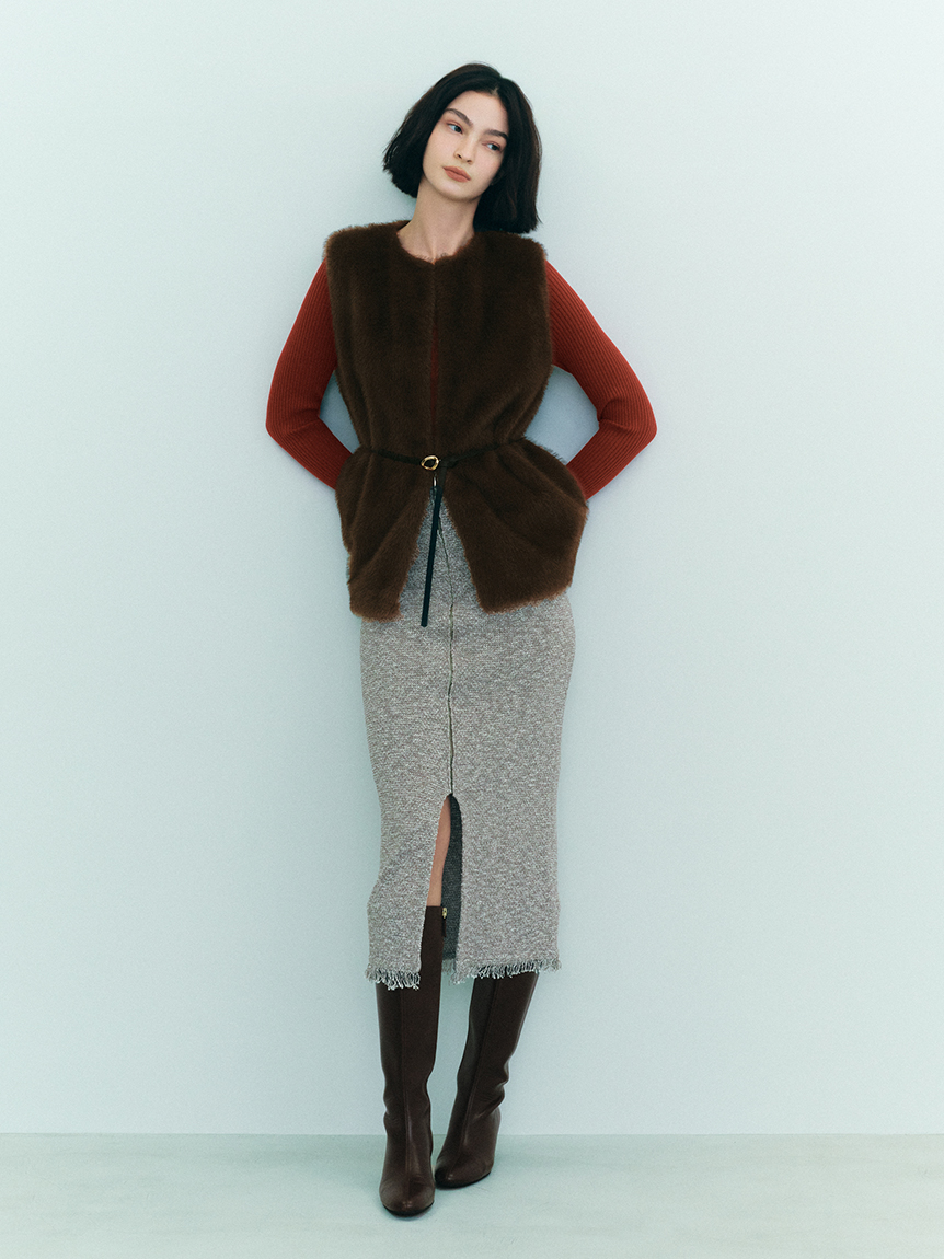 ベルトセットファージレ(ベスト・ジレ)｜アウター｜FRAY I.D（フレイ