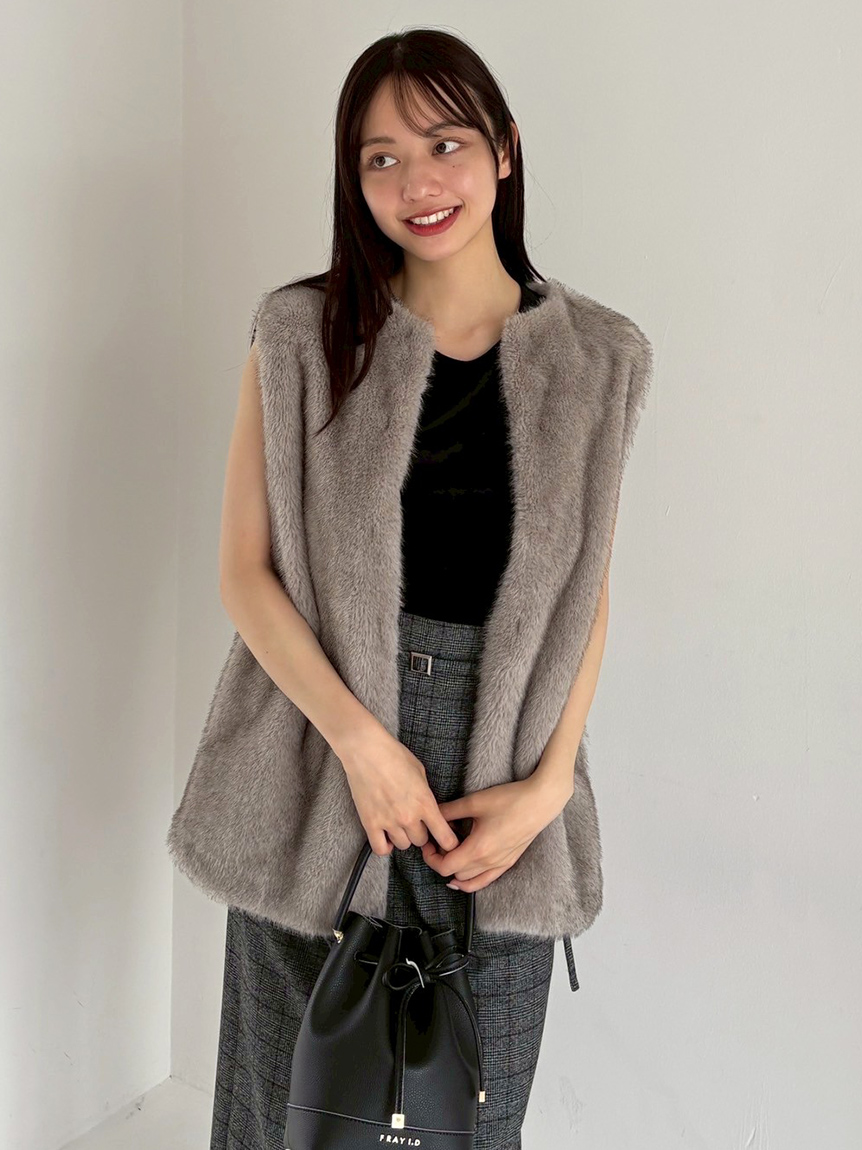 ベルトセットファージレ(ベスト・ジレ)｜アウター｜FRAY I.D（フレイ