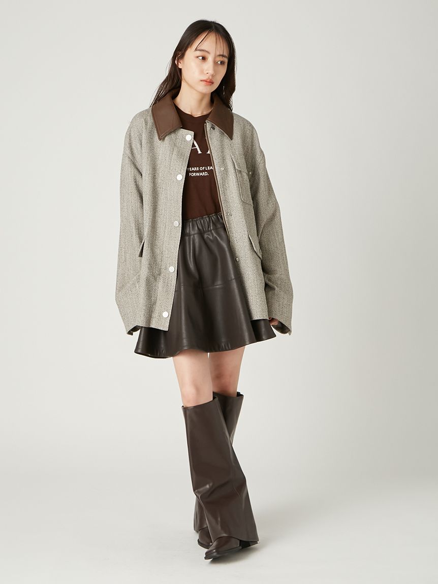 フレイアイディー FRAY I.D アウター 25秋冬 ハンティングジャケット ハンティングジャケット（テーラードジャケット/コート）｜FRAY I.D