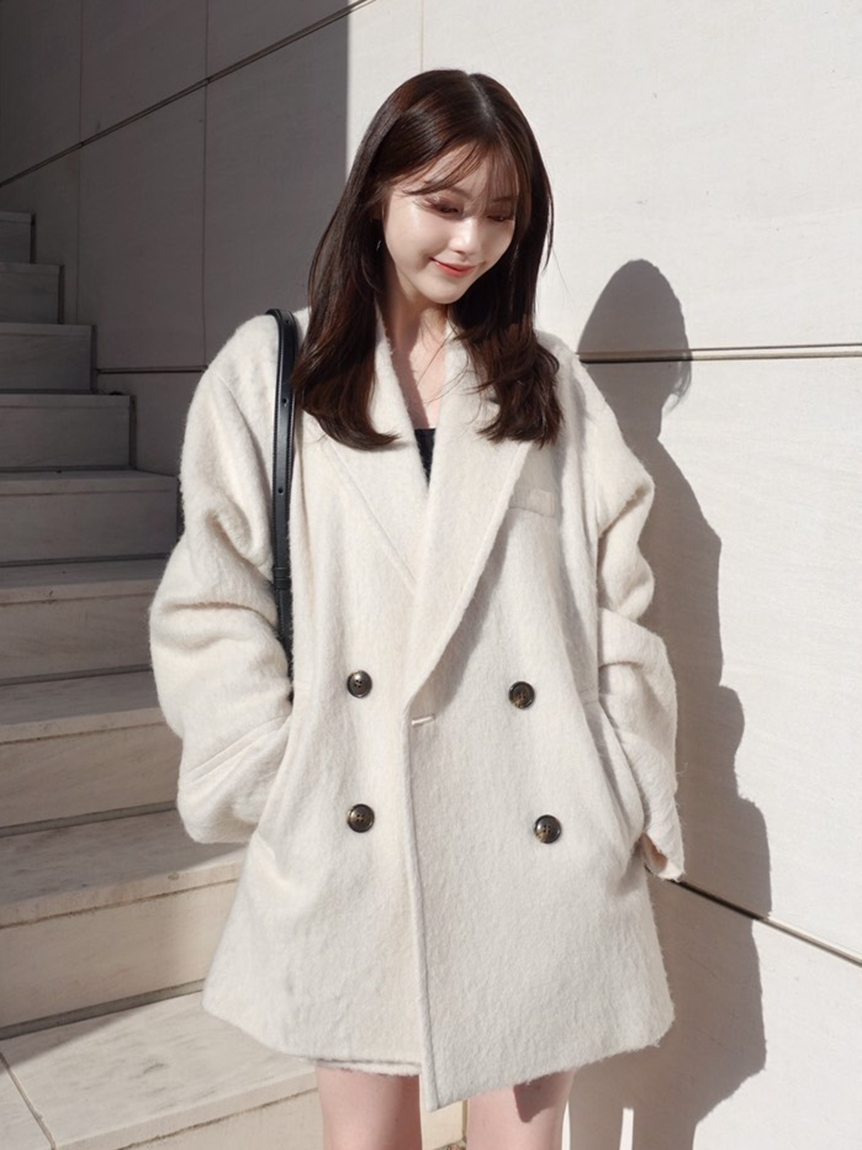 オーバーサイズウールシャギージャコット(ジャケット)｜アウター｜FRAY