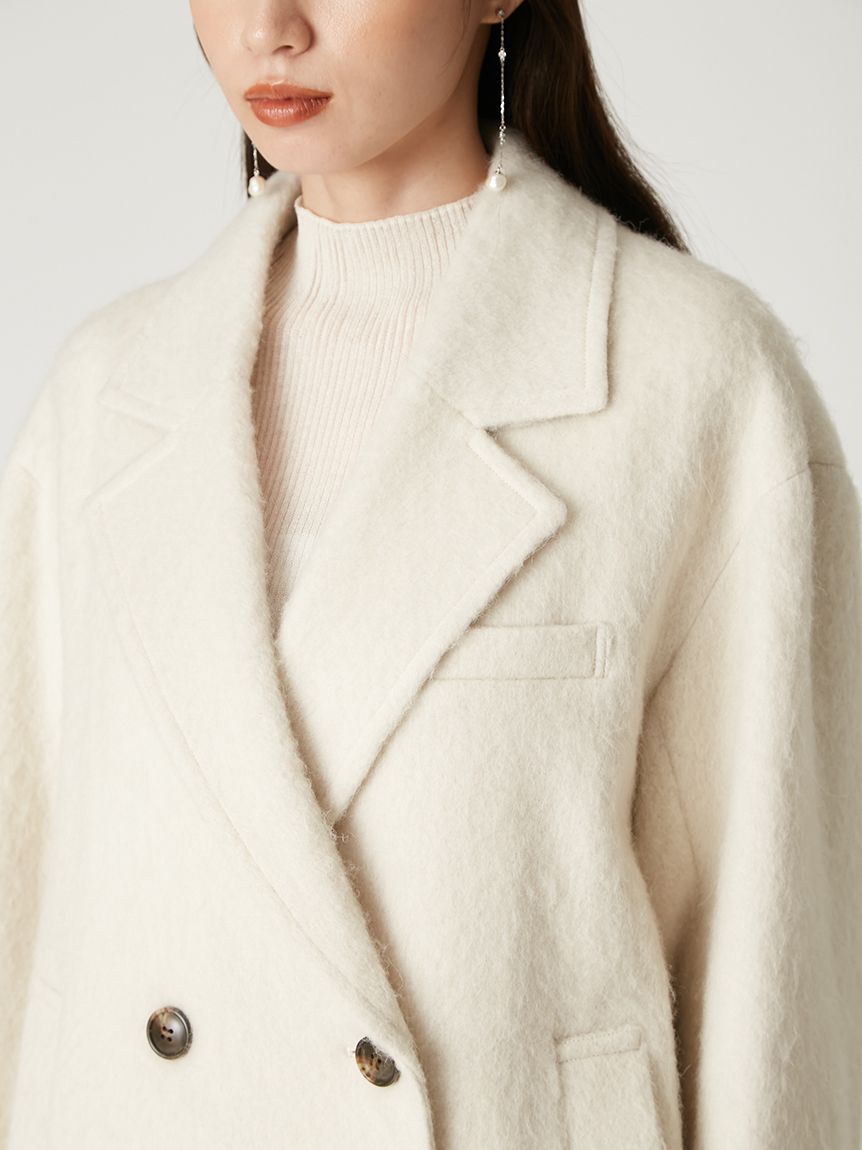 オーバーサイズウールシャギージャコット(ジャケット)｜アウター｜FRAY