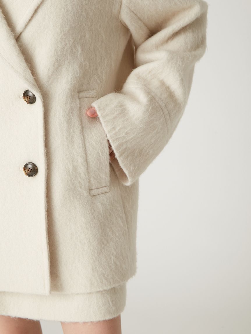 オーバーサイズウールシャギージャコット(ジャケット)｜アウター｜FRAY