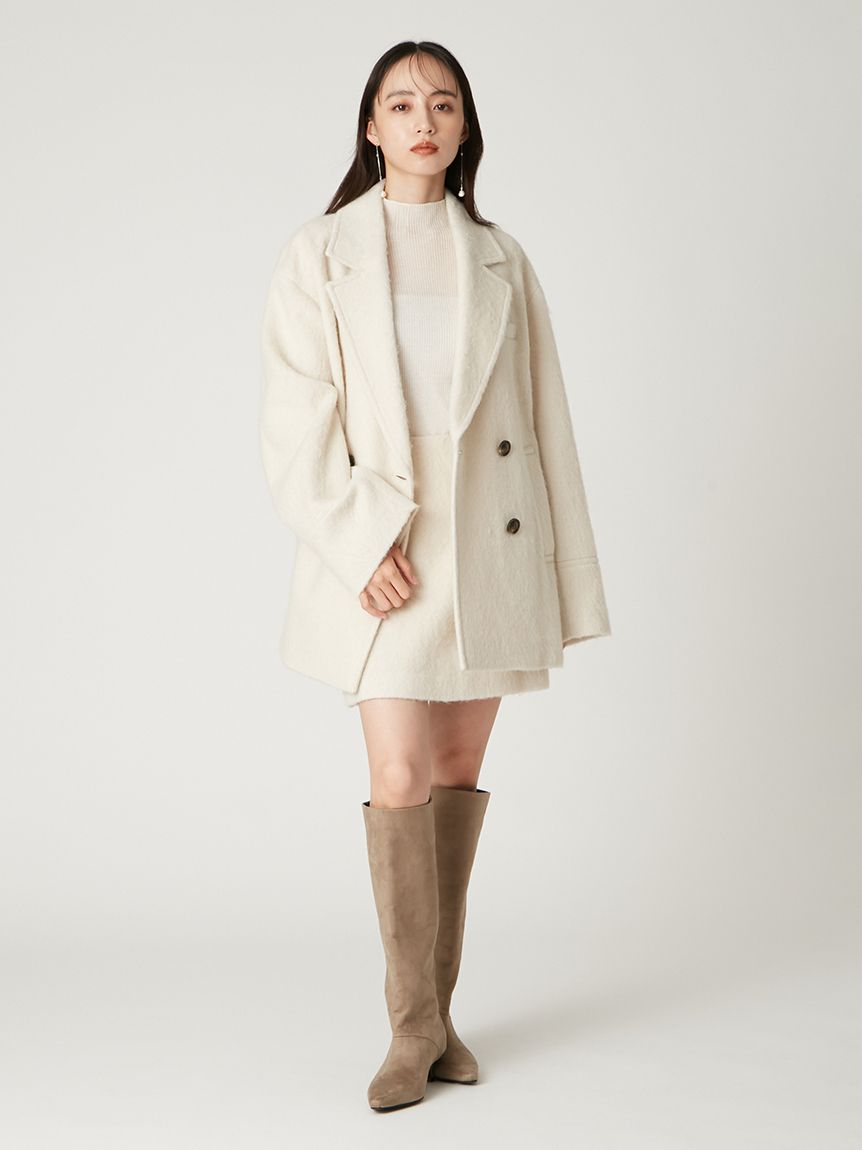 オーバーサイズウールシャギージャコット(ジャケット)｜アウター｜FRAY