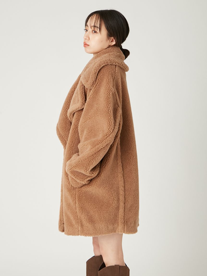 ECOPELボアミドルコート(ハーフコート)｜アウター｜FRAY I.D（フレイ