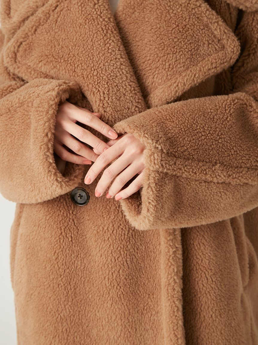 FRAY I.D ECOPELボアミドルコート ECOPELボアミドルコート(ハーフコート)｜アウター｜FRAY I.D（フレイ