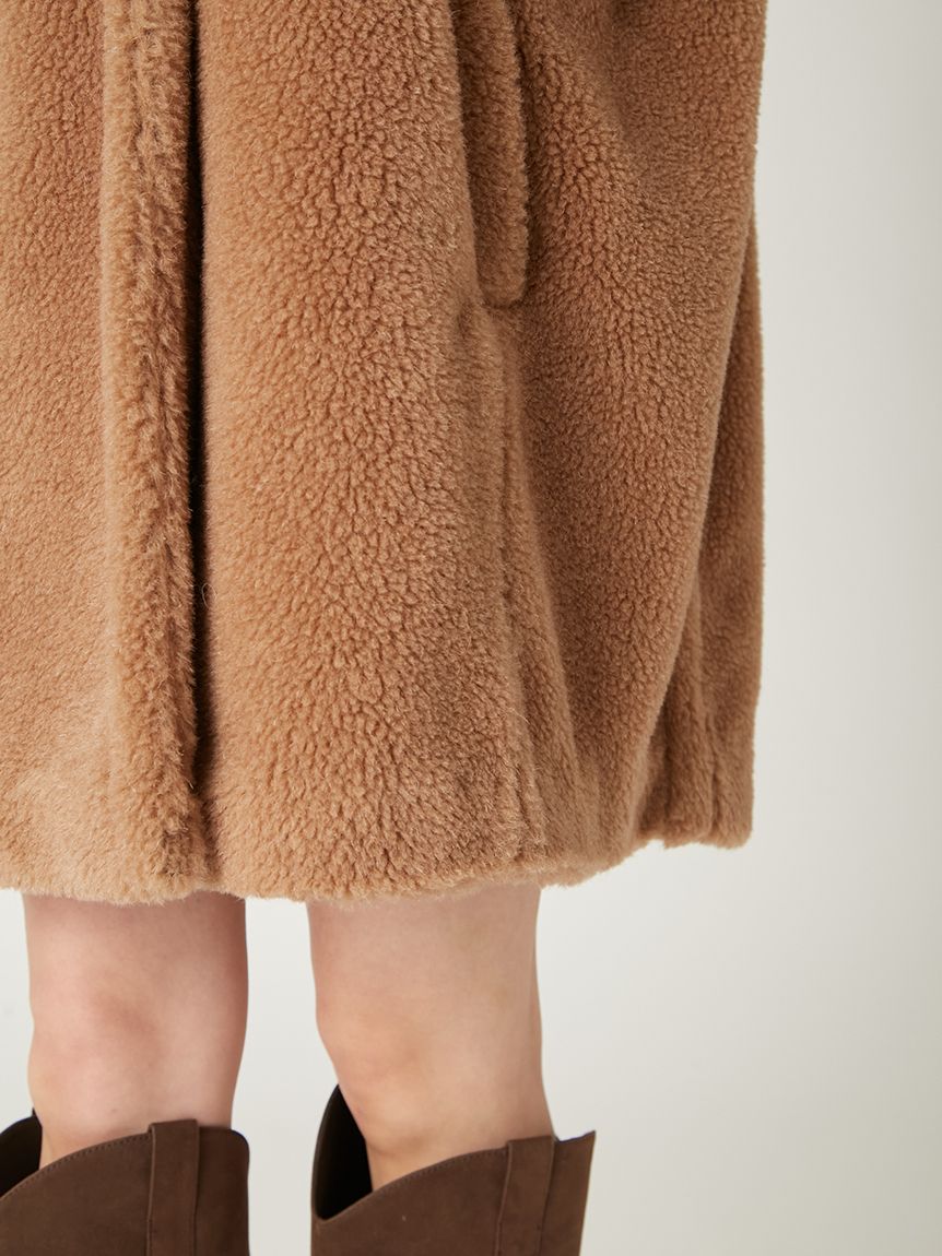 ECOPELボアミドルコート(ハーフコート)｜アウター｜FRAY I.D（フレイ