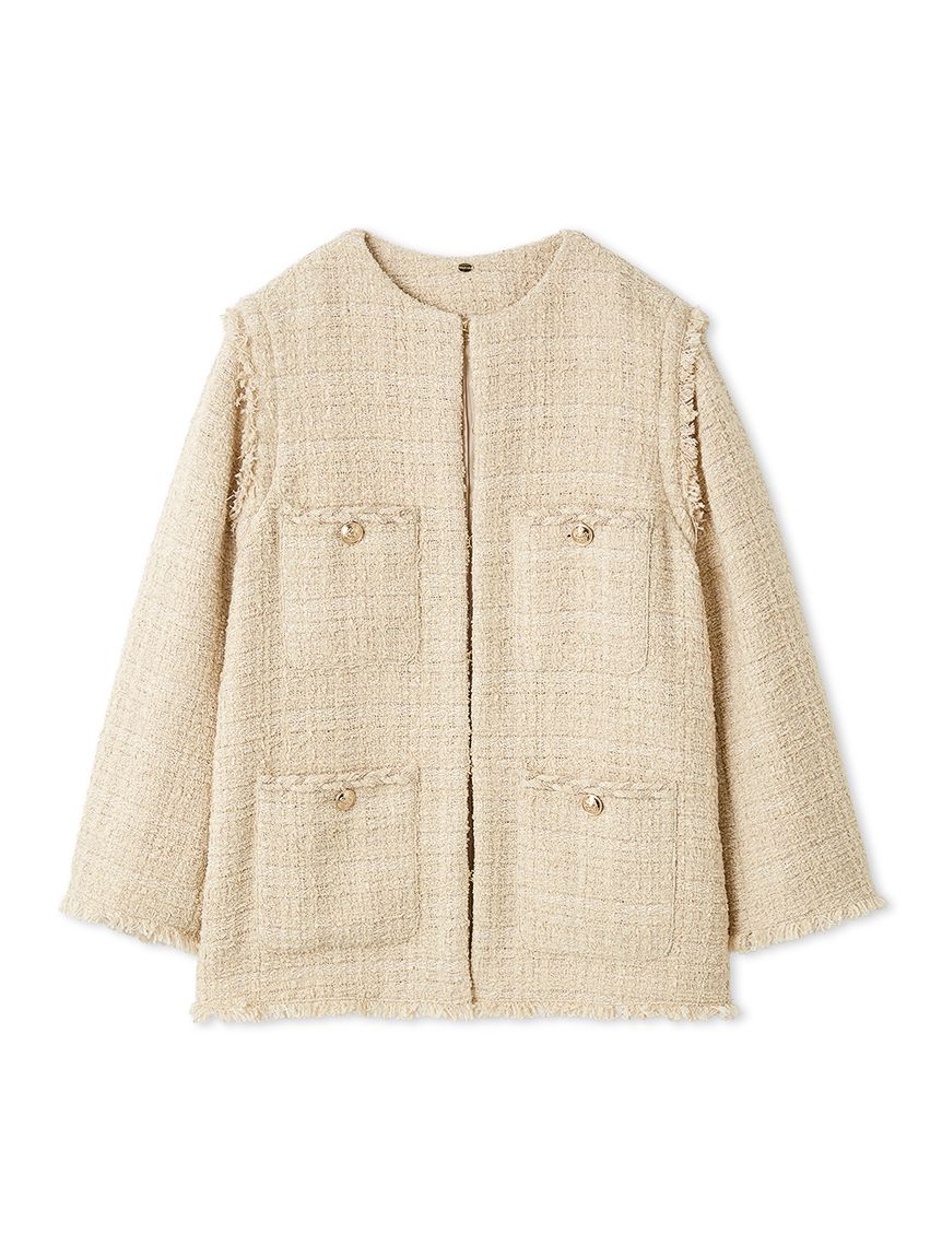 2wayベストツイードジャケット(ジャケット)｜アウター｜FRAY I.D