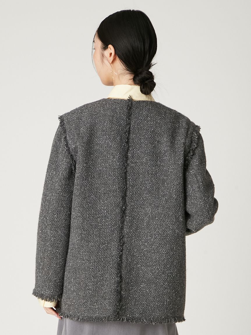 2wayベストツイードジャケット(ジャケット)｜アウター｜FRAY I.D