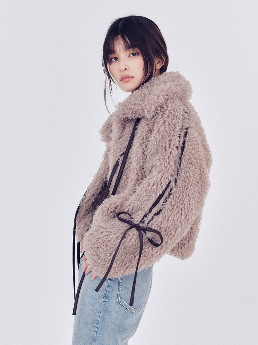 9sprojectファージャケット セイブザダック SAVE THE DUCK SAVE THE DUCK ファージャケット JEON