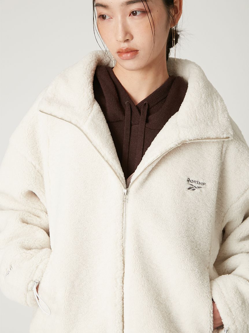 Reebok× FRAY I.D】ジップアップボアブルゾン(ブルゾン)｜アウター