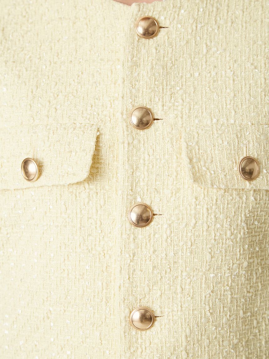 クロップドツイードジャケット(ジャケット)｜アウター｜FRAY I.D