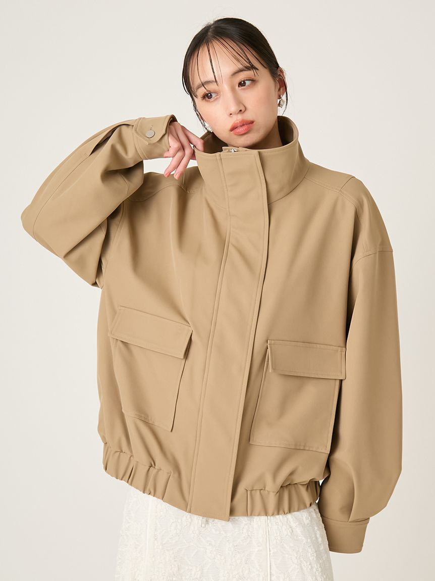 スタンドカラーオーバーサイズブルゾン(ブルゾン)｜アウター｜FRAY I.D