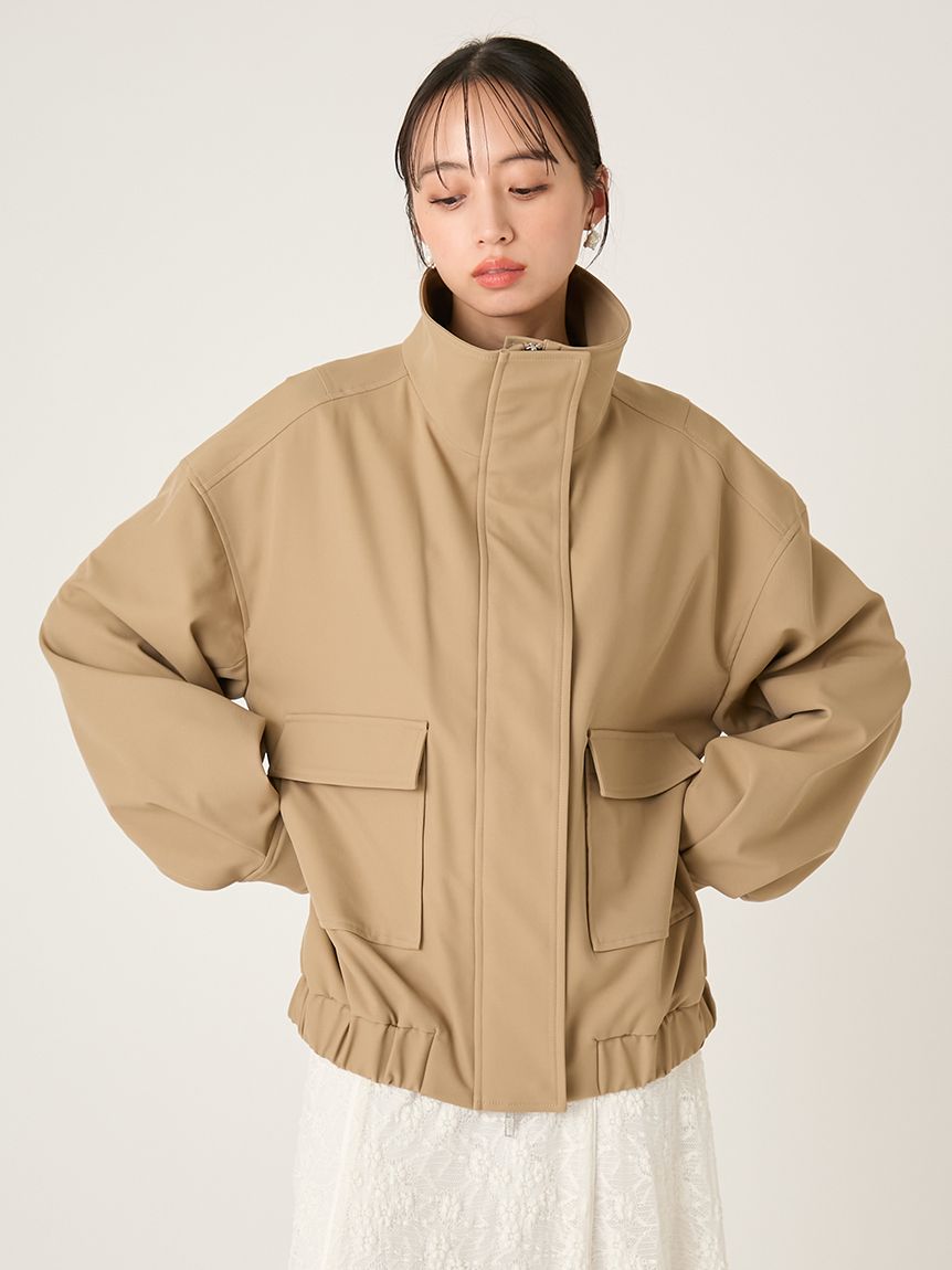 スタンドカラーオーバーサイズブルゾン(ブルゾン)｜アウター｜FRAY I.D