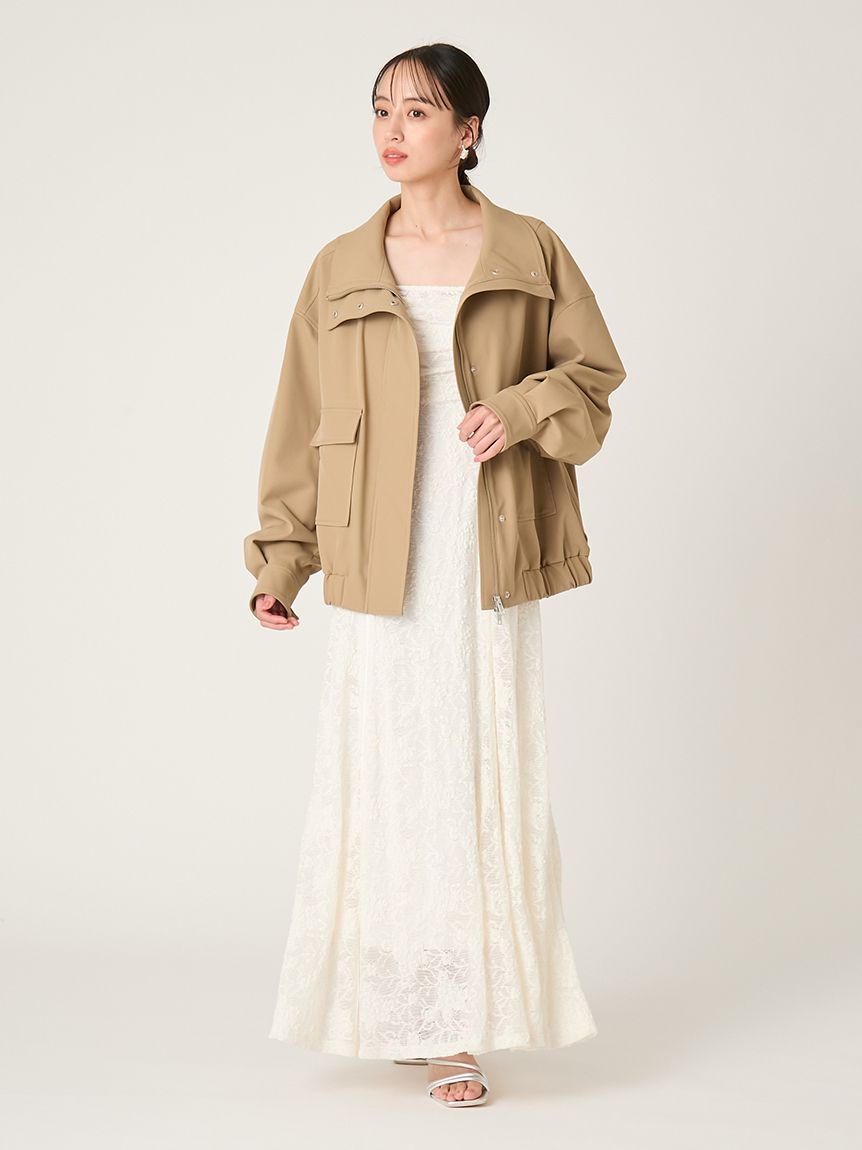 スタンドカラーオーバーサイズブルゾン(ブルゾン)｜アウター｜FRAY I.D