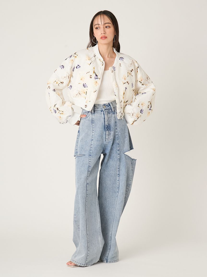 レースアップショートMA-1／撥水(ブルゾン)｜アウター｜FRAY I.D