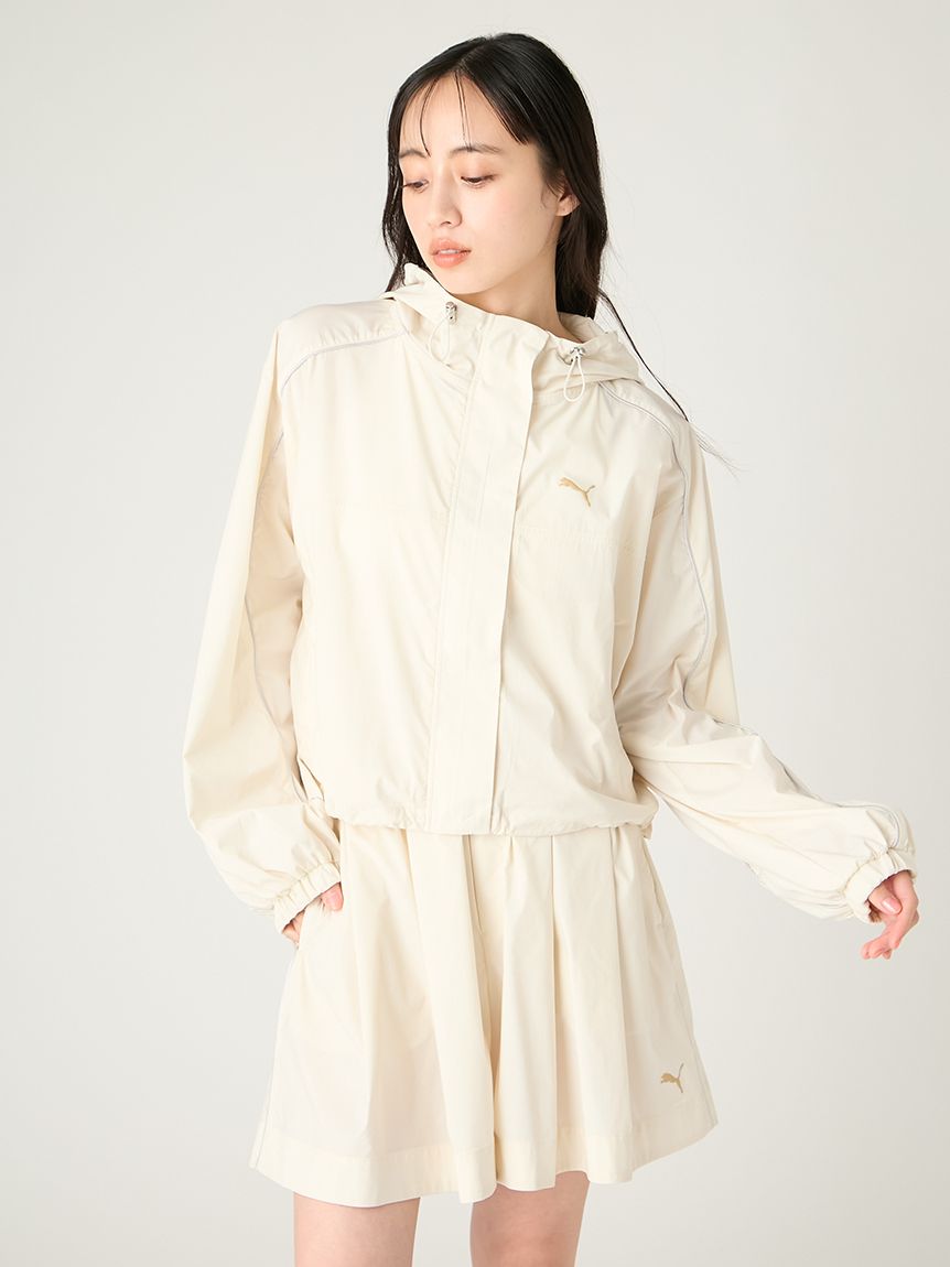 【FRAY I.D×PUMA】ナイロンブルゾン／UVカット・撥水 ピンク フレイ アイディー FRAY I.D 【FRAY I.D×PUMA】ナイロンブルゾン／UV