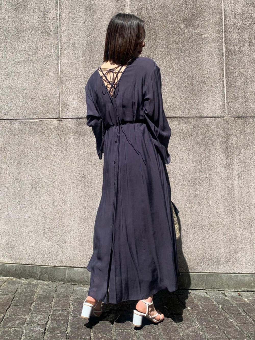 2way羽織りワンピース マキシ ロングワンピース ワンピース Fray I D フレイ アイディー の通販サイト 公式